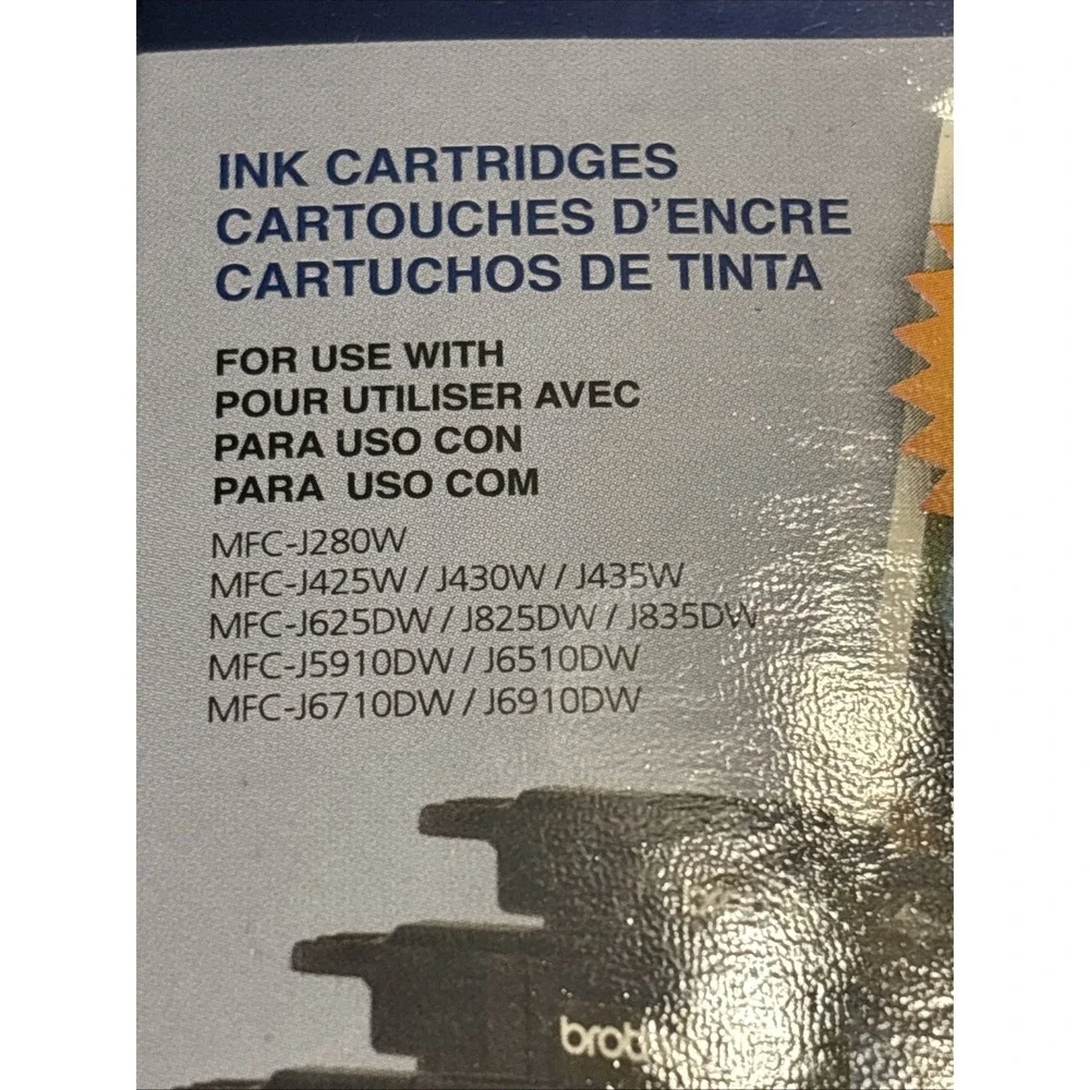 Genuine Brother LC75CL XL Color Ink 3-Pack OEM Sealed Expired 10/2013 LC753PKS